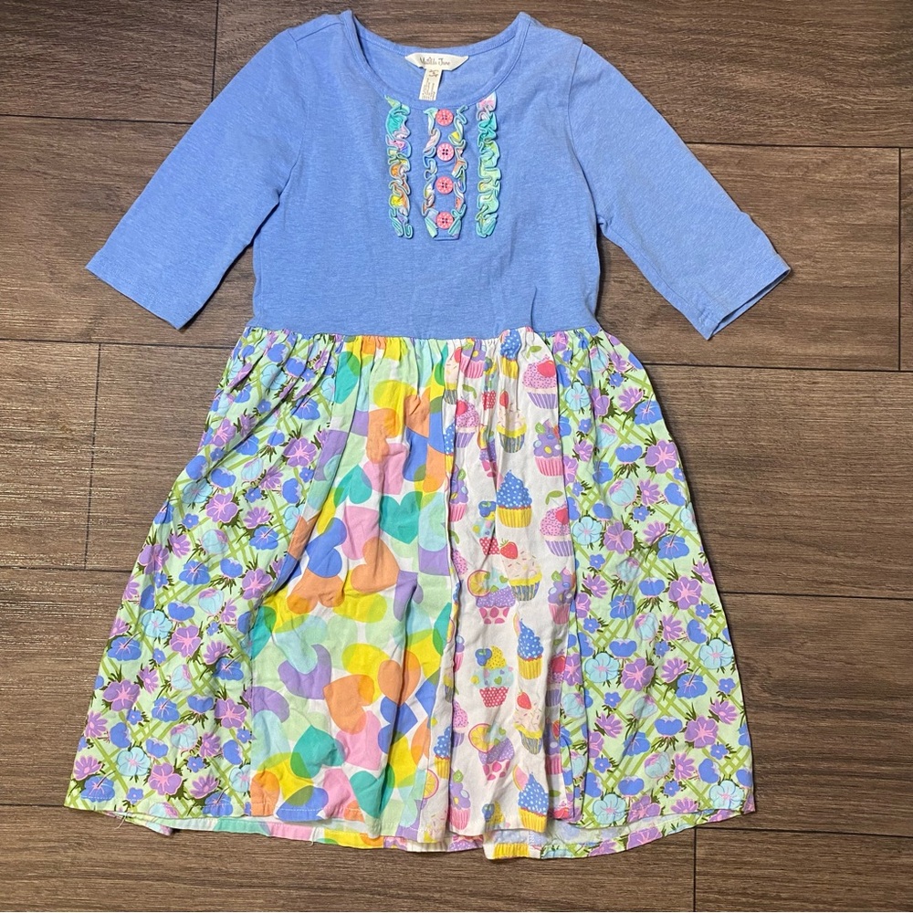 Matilda Jane Let's Go Together Mixed Print Let's Talk Dress 8
